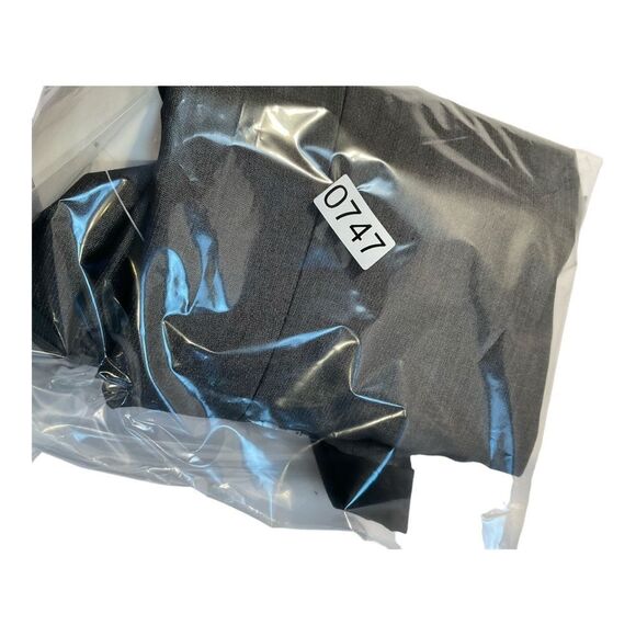 ASOS DESIGN Men’s Silver Black Skinny Tuxedo Blazer Jacket Long Sleeve Size 38 - Picture 13 of 13